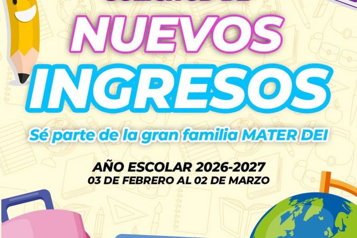 «Solicitud de Nuevos Ingresos Año Escolar 2026-2027»